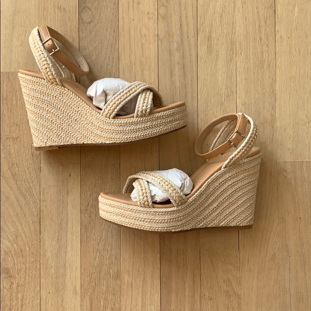 Tan wedges